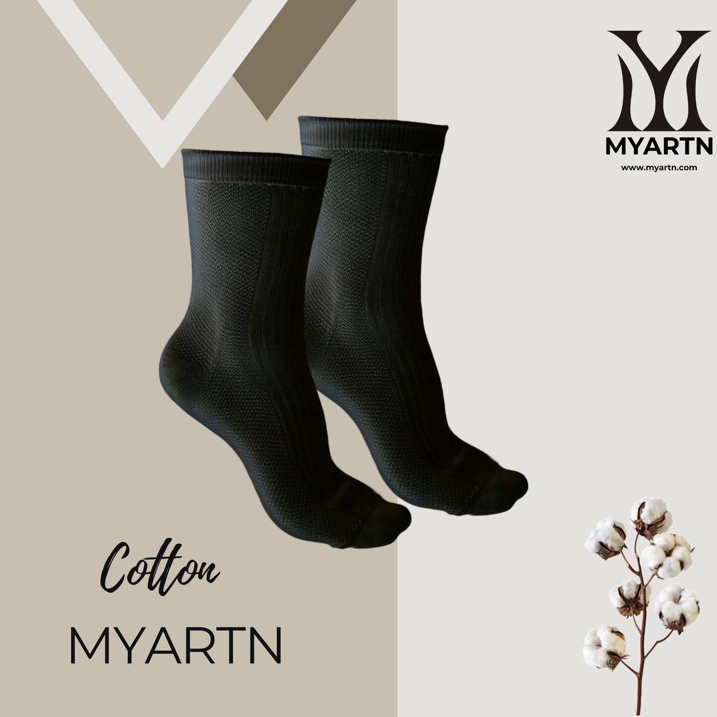 Black Crew Socks with Textured Knit Design ( Pack of 5)