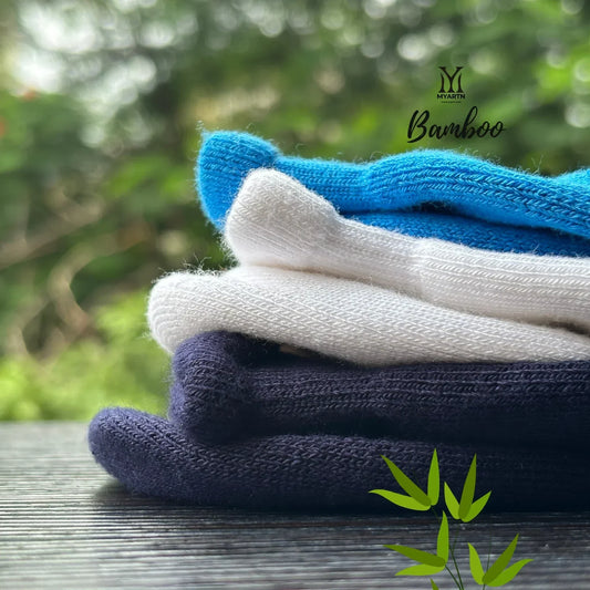 Bamboo Collar Pack of 3 – Navy Blue + Royal Blue + White