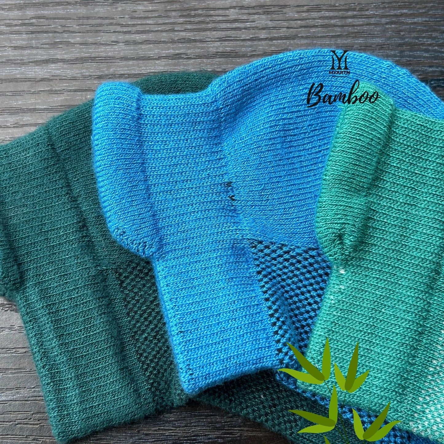 Bamboo Collar Pack of 3 – Teal Green + Royal Blue + Royal Green