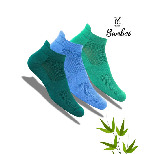 Bamboo Collar Pack of 3 – Teal Green + Royal Blue + Royal Green