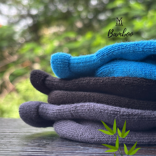 Bamboo Collar Pack of 3 – Black + Dark Grey + Royal Blue
