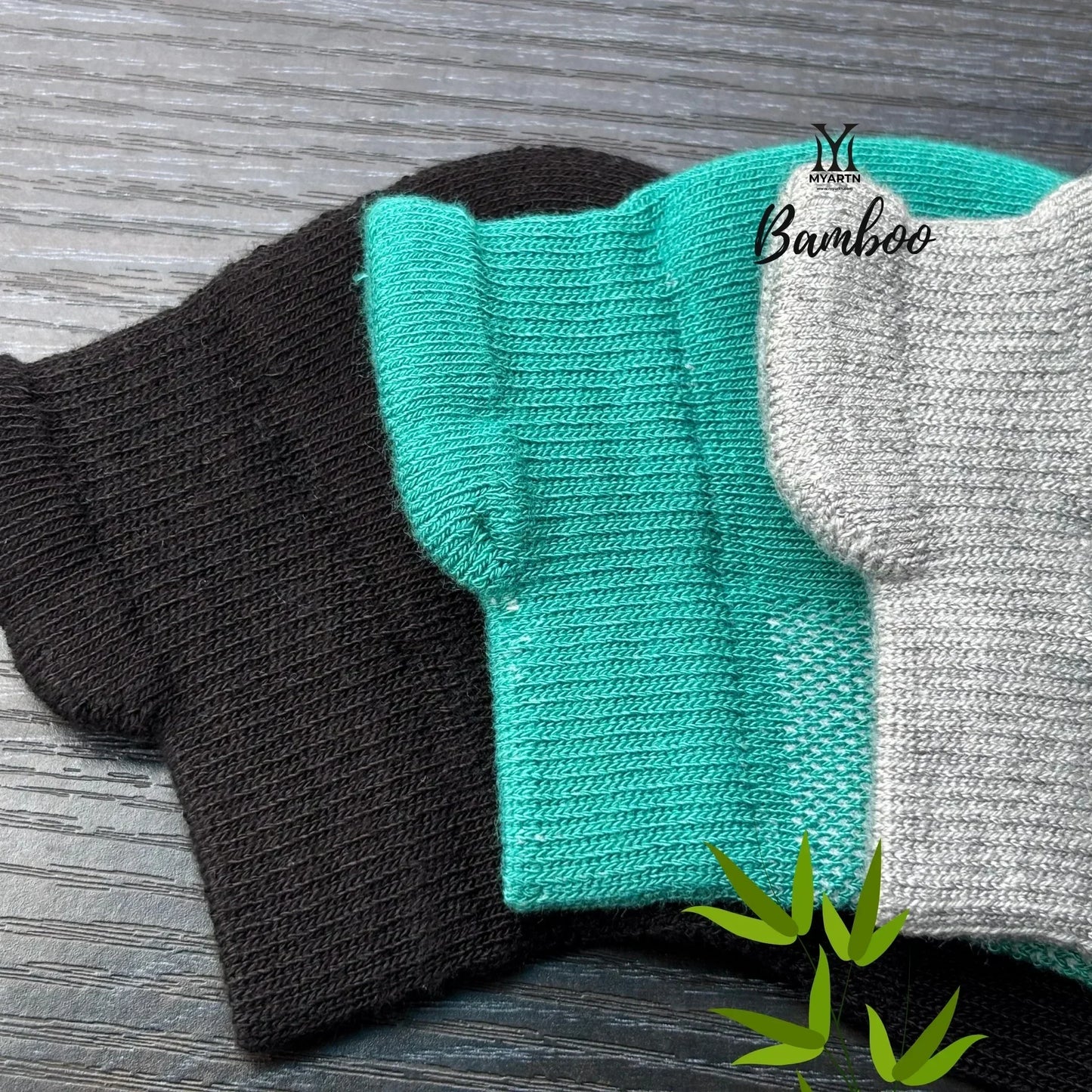 Bamboo Collar Pack of 3 – Black + Royal Green + Light Grey