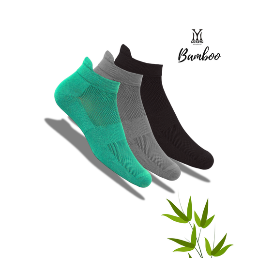 Bamboo Collar Pack of 3 – Black + Royal Green + Light Grey