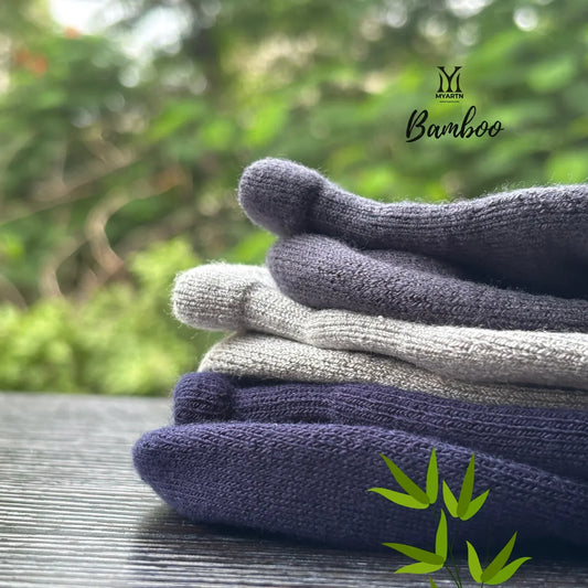 Bamboo Collar Pack of 3 – Dark Grey + Light Grey + Navy Blue