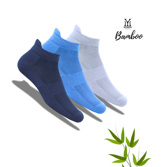 Bamboo Collar Pack of 3 – Navy Blue + Royal Blue + White